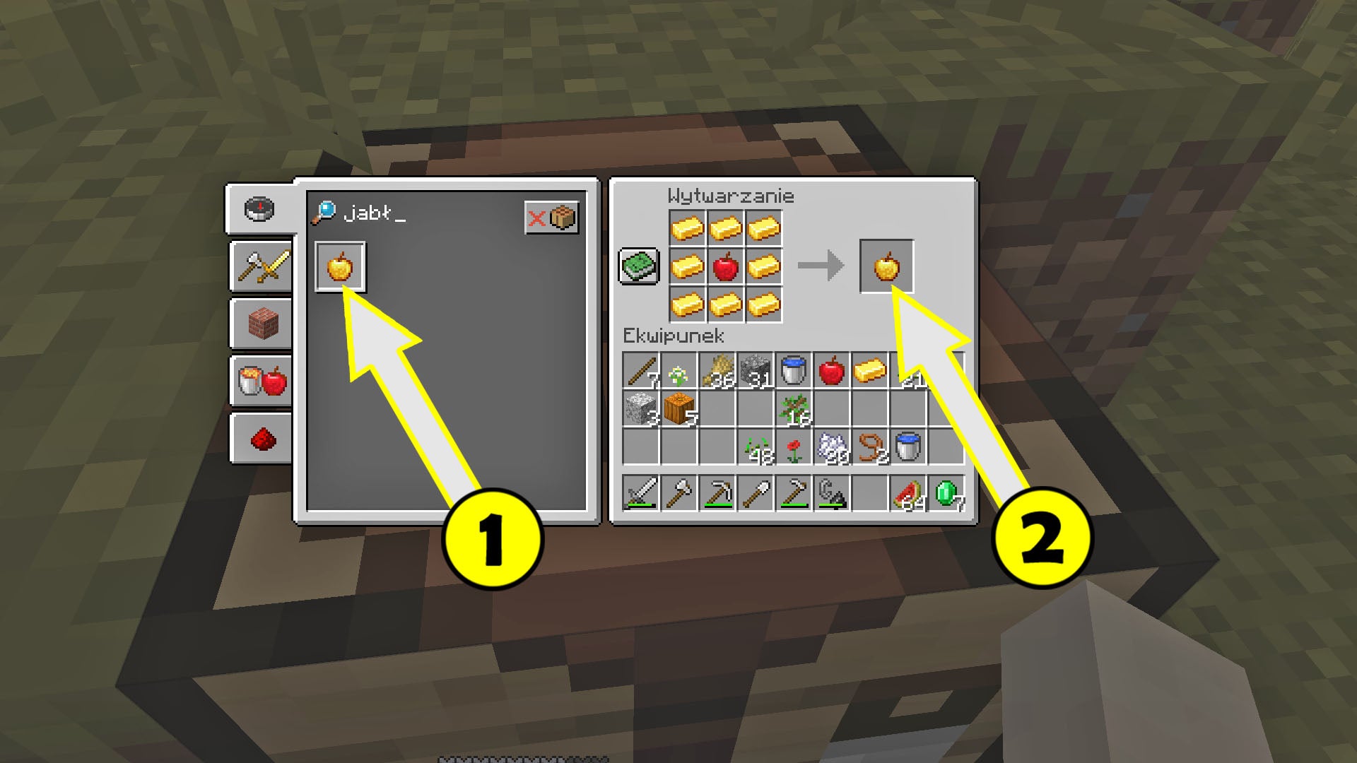 Jak Zrobić Złote Jabłko W Minecraft Minecraft - złote jabłko: jak stworzyć | Eurogamer.pl
